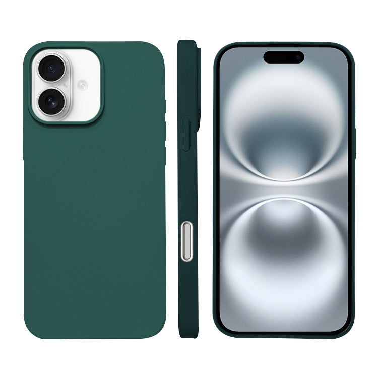 Liquid Silicone Phone MagSafe Case, For iPhone 16 Pro, For iPhone 16 Plus, For iPhone 16, For iPhone 15 Pro Max