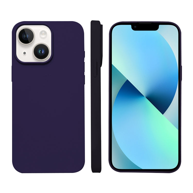 Liquid Silicone Phone MagSafe Case, For iPhone 13 Pro, For iPhone 13, For iPhone 12, For iPhone 12 Pro Max