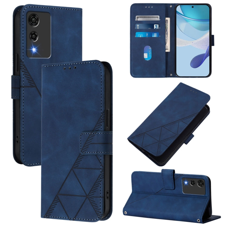 Crossbody 3D Embossed Flip Leather Phone Case, For Cubot A40, For Cubot P90, For Cubot A30, For Cubot A20, For Cubot A10, For Cubot Note 40, For Cubot P50