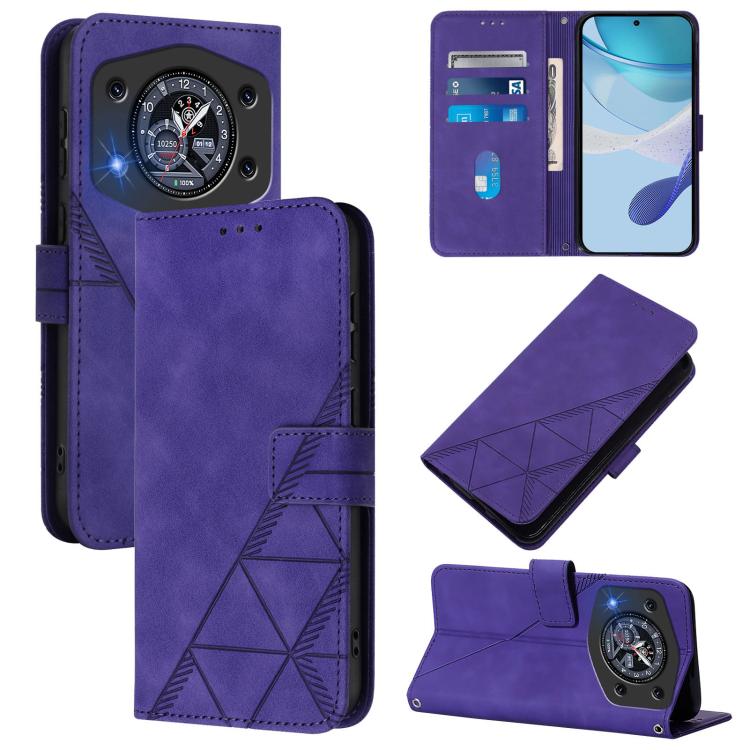 Crossbody 3D Embossed Flip Leather Phone Case, For Cubot A40, For Cubot P90, For Cubot A30, For Cubot A20, For Cubot A10, For Cubot Note 40, For Cubot P50