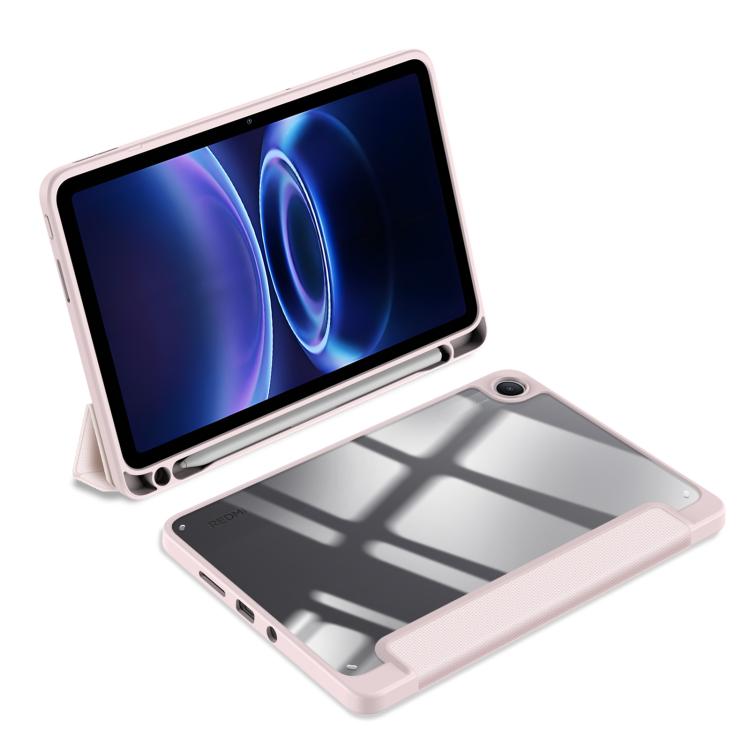 DUX DUCIS TOBY Series Antiskid Leather Tablet Case with Sleep / Wake-up Function, For Redmi Pad 2 SE 9.7 inch 2026, For Xiaomi Pad 8 / 8 Pro / 7 / 7 Pro