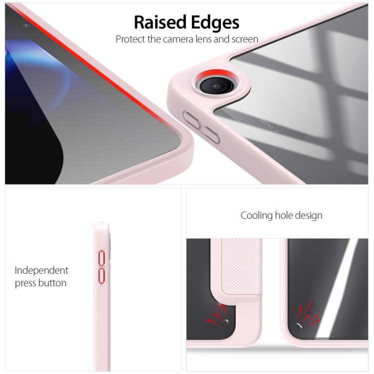 DUX DUCIS TOBY Series Antiskid Leather Tablet Case with Sleep / Wake-up Function, For Redmi Pad 2 SE 9.7 inch 2026, For Xiaomi Pad 8 / 8 Pro / 7 / 7 Pro