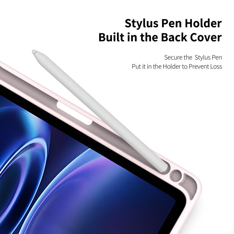 DUX DUCIS TOBY Series Antiskid Leather Tablet Case with Sleep / Wake-up Function, For Redmi Pad 2 SE 9.7 inch 2026, For Xiaomi Pad 8 / 8 Pro / 7 / 7 Pro