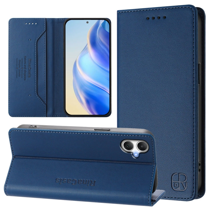 RC01 Dual-Folded Magnetic Suction RFID Leather Phone Case, For Samsung Galaxy A15 5G / 4G, For Samsung Galaxy A55 5G Global, For Samsung Galaxy A35 5G, For Samsung Galaxy A05 4G Global, For Samsung Galaxy A05s 4G Global, For Samsung Galaxy A25 5G Global