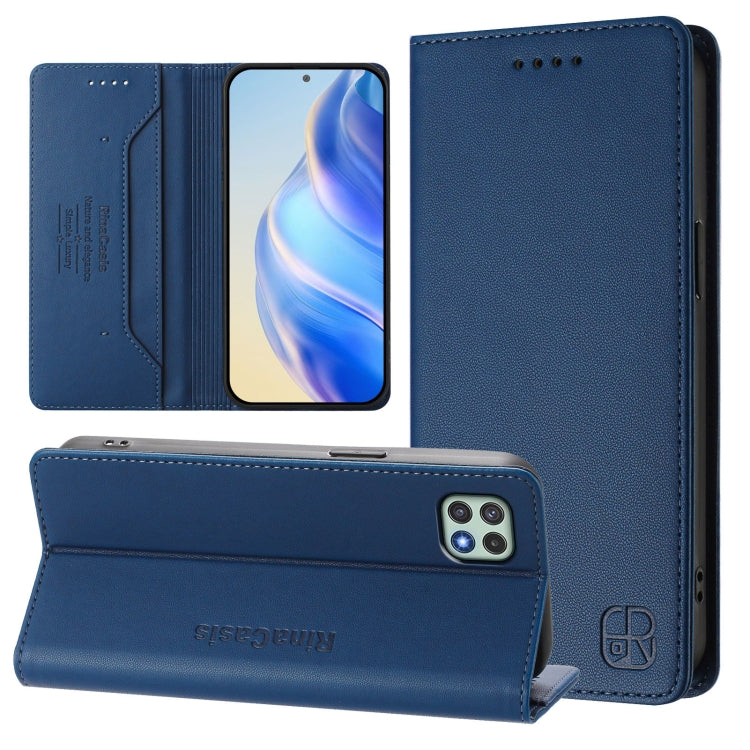 RC01 Dual-Folded Magnetic Suction RFID Leather Phone Case, For Samsung Galaxy A54 5G, For Samsung Galaxy A13 5G / 4G, For Samsung Galaxy A22 5G / A22s 5G, For Samsung Galaxy A53 5G, For Samsung Galaxy A73 5G, For Samsung Galaxy A33 5G