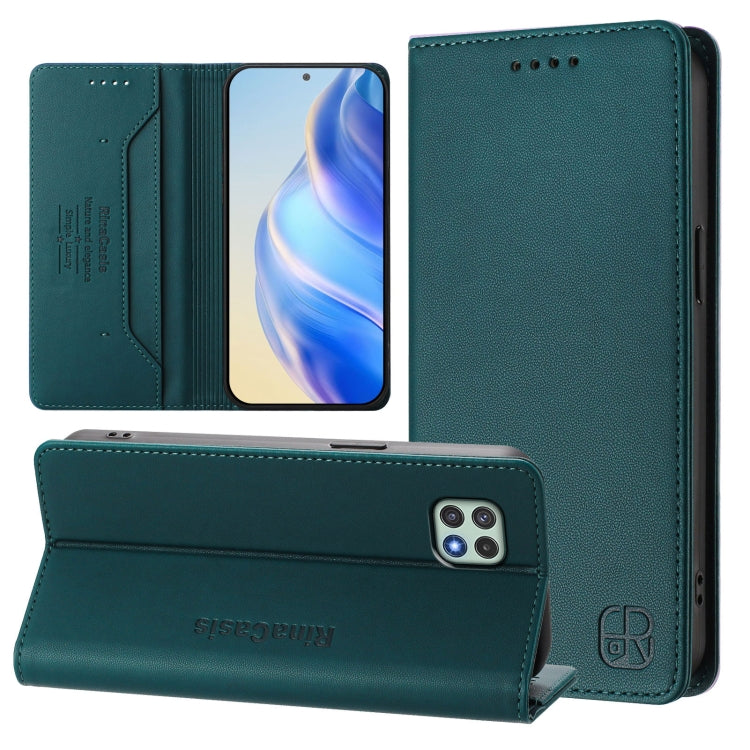 RC01 Dual-Folded Magnetic Suction RFID Leather Phone Case, For Samsung Galaxy A54 5G, For Samsung Galaxy A13 5G / 4G, For Samsung Galaxy A22 5G / A22s 5G, For Samsung Galaxy A53 5G, For Samsung Galaxy A73 5G, For Samsung Galaxy A33 5G