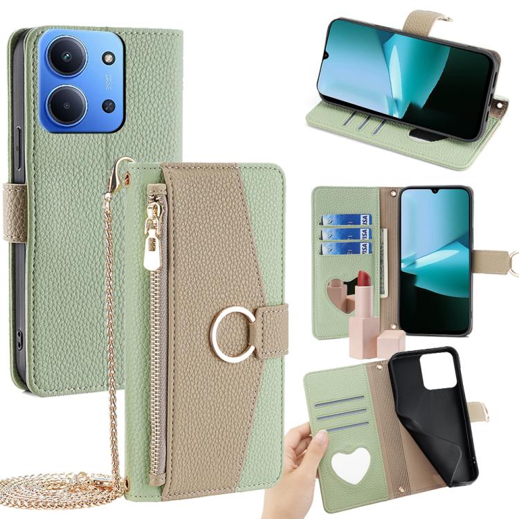 Crossbody Litchi Texture Leather Phone Case, For Redmi A7 Pro 171mm / Poco C85x 5G, For Redmi Turbo 5 Max 5G / Poco X8 Pro Max 5G, For Redmi Turbo 5 5G / Poco X8 Pro 5G, For Redmi K90 Pro Max / Poco F8 Ultra, For Redmi K90 / Poco F8 Pro                ...