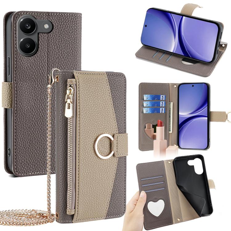 Crossbody Litchi Texture Leather Phone Case, For Redmi A7 Pro 171mm / Poco C85x 5G, For Redmi Turbo 5 Max 5G / Poco X8 Pro Max 5G, For Redmi Turbo 5 5G / Poco X8 Pro 5G, For Redmi K90 Pro Max / Poco F8 Ultra, For Redmi K90 / Poco F8 Pro                ...