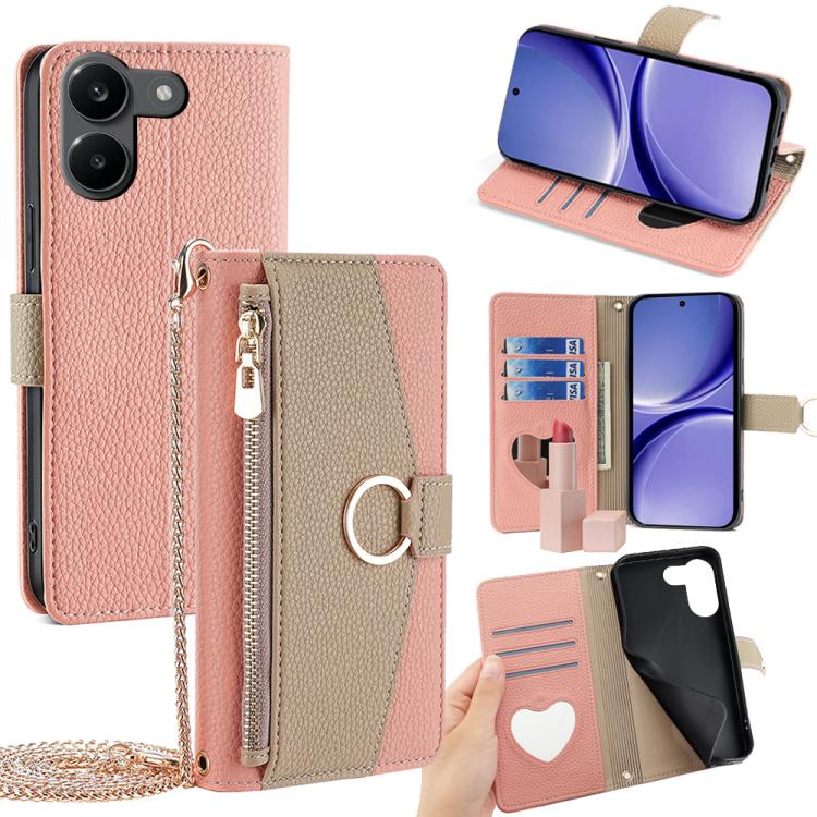 Crossbody Litchi Texture Leather Phone Case, For Redmi A7 Pro 171mm / Poco C85x 5G, For Redmi Turbo 5 Max 5G / Poco X8 Pro Max 5G, For Redmi Turbo 5 5G / Poco X8 Pro 5G, For Redmi K90 Pro Max / Poco F8 Ultra, For Redmi K90 / Poco F8 Pro                ...