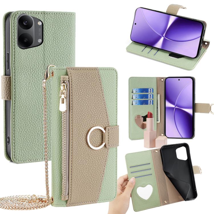 Crossbody Litchi Texture Leather Phone Case, For Redmi A7 Pro 171mm / Poco C85x 5G, For Redmi Turbo 5 Max 5G / Poco X8 Pro Max 5G, For Redmi Turbo 5 5G / Poco X8 Pro 5G, For Redmi K90 Pro Max / Poco F8 Ultra, For Redmi K90 / Poco F8 Pro                ...