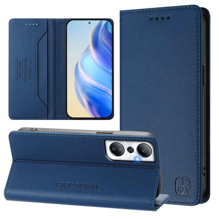 RC01 Dual-Folded Magnetic Suction RFID Leather Phone Case, For Infinix Zero 5G 2023, For Infinix Hot 20 Play, For Infinix Hot 20 4G, For Infinix Zero 20, For Infinix Note 12 4G / 12 Pro 4G, For Infinix Smart 6 / 6 Plus / 6 HD