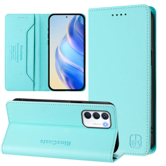 RC01 Dual-Folded Magnetic Suction RFID Leather Phone Case, For Infinix Zero 5G 2023, For Infinix Hot 20 Play, For Infinix Hot 20 4G, For Infinix Zero 20, For Infinix Note 12 4G / 12 Pro 4G, For Infinix Smart 6 / 6 Plus / 6 HD