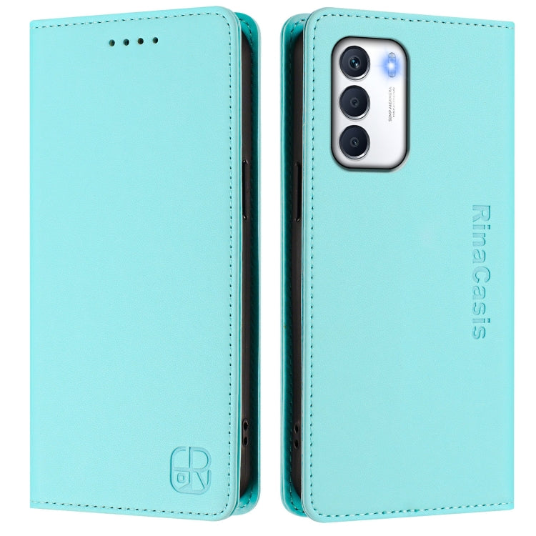 RC01 Dual-Folded Magnetic Suction RFID Leather Phone Case, For Infinix Zero 5G 2023, For Infinix Hot 20 Play, For Infinix Hot 20 4G, For Infinix Zero 20, For Infinix Note 12 4G / 12 Pro 4G, For Infinix Smart 6 / 6 Plus / 6 HD