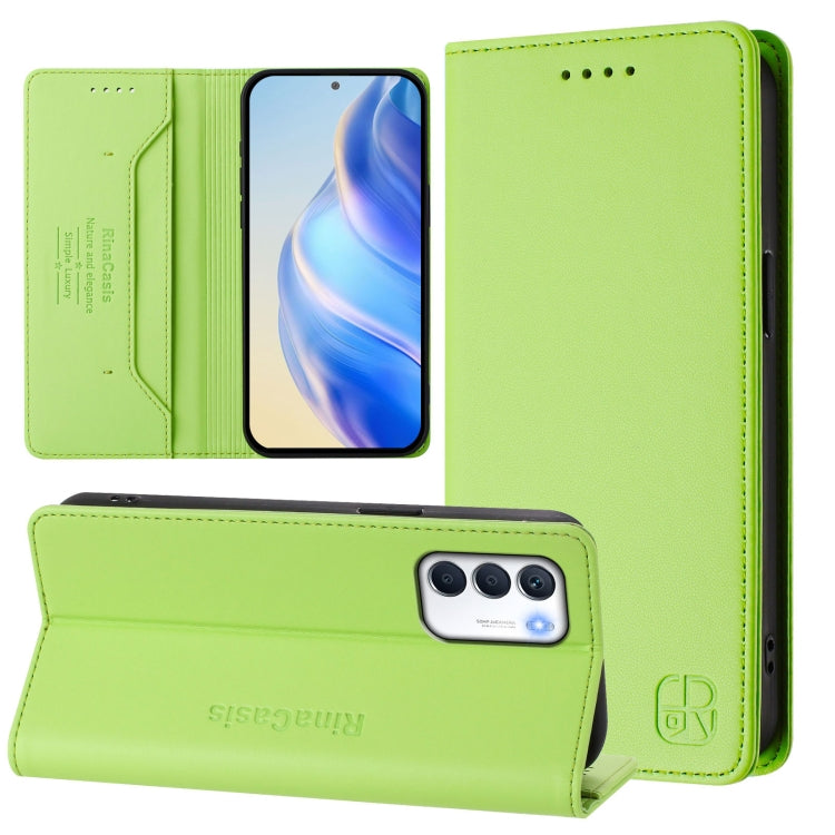 RC01 Dual-Folded Magnetic Suction RFID Leather Phone Case, For Infinix Zero 5G 2023, For Infinix Hot 20 Play, For Infinix Hot 20 4G, For Infinix Zero 20, For Infinix Note 12 4G / 12 Pro 4G, For Infinix Smart 6 / 6 Plus / 6 HD