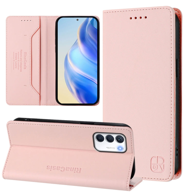 RC01 Dual-Folded Magnetic Suction RFID Leather Phone Case, For Infinix Zero 5G 2023, For Infinix Hot 20 Play, For Infinix Hot 20 4G, For Infinix Zero 20, For Infinix Note 12 4G / 12 Pro 4G, For Infinix Smart 6 / 6 Plus / 6 HD