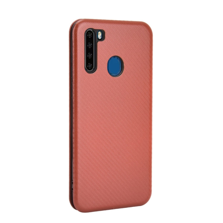 Carbon Fiber Texture Magnetic Horizontal Flip TPU + PC + PU Leather Case with Card Slot, For Blackview A80 Pro, For Oukitel C19, For Blackview BV5500 / BV5500 Pro / BV5500 Plus, For Oukitel C18 Pro, For Oukitel C17 / C17 Pro, For Sharp Aquos R5G       ...