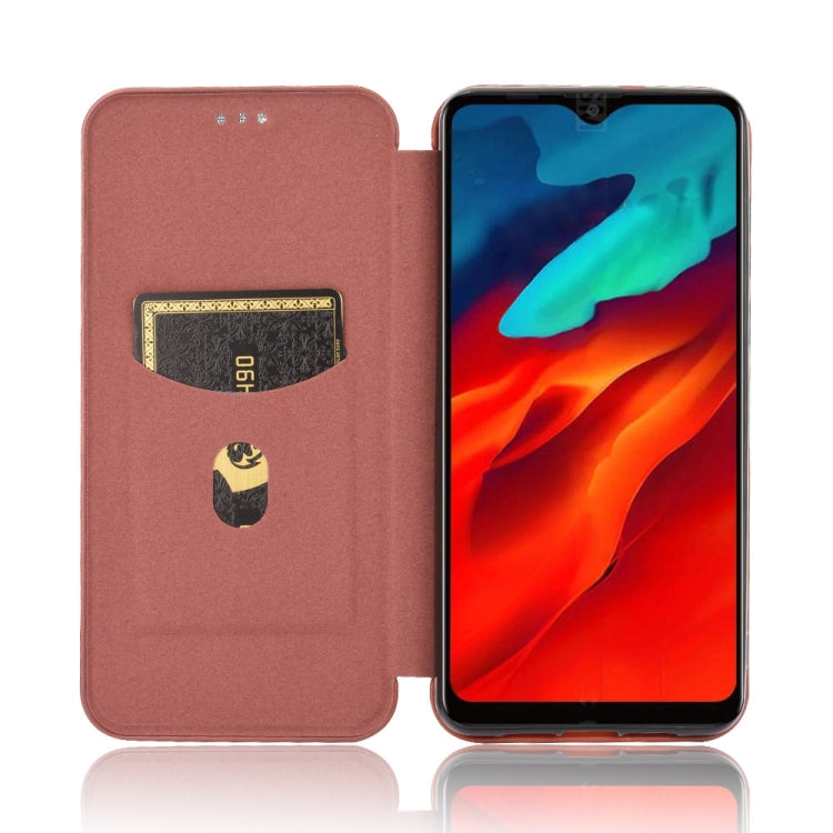 Carbon Fiber Texture Magnetic Horizontal Flip TPU + PC + PU Leather Case with Card Slot, For Blackview A80 Pro, For Oukitel C19, For Blackview BV5500 / BV5500 Pro / BV5500 Plus, For Oukitel C18 Pro, For Oukitel C17 / C17 Pro, For Sharp Aquos R5G       ...