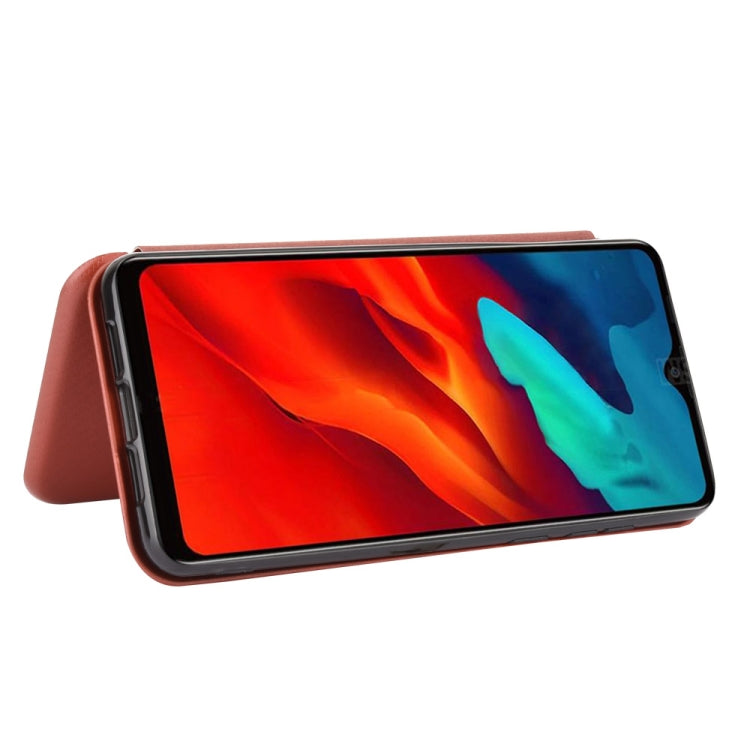 Carbon Fiber Texture Magnetic Horizontal Flip TPU + PC + PU Leather Case with Card Slot, For Blackview A80 Pro, For Oukitel C19, For Blackview BV5500 / BV5500 Pro / BV5500 Plus, For Oukitel C18 Pro, For Oukitel C17 / C17 Pro, For Sharp Aquos R5G       ...