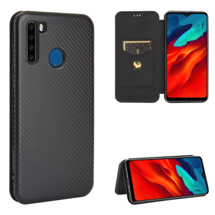 Carbon Fiber Texture Magnetic Horizontal Flip TPU + PC + PU Leather Case with Card Slot, For Blackview A80 Pro, For Oukitel C19, For Blackview BV5500 / BV5500 Pro / BV5500 Plus, For Oukitel C18 Pro, For Oukitel C17 / C17 Pro, For Sharp Aquos R5G       ...