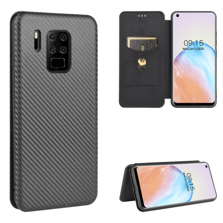 Carbon Fiber Texture Magnetic Horizontal Flip TPU + PC + PU Leather Case with Card Slot, For Blackview A80 Pro, For Oukitel C19, For Blackview BV5500 / BV5500 Pro / BV5500 Plus, For Oukitel C18 Pro, For Oukitel C17 / C17 Pro, For Sharp Aquos R5G       ...