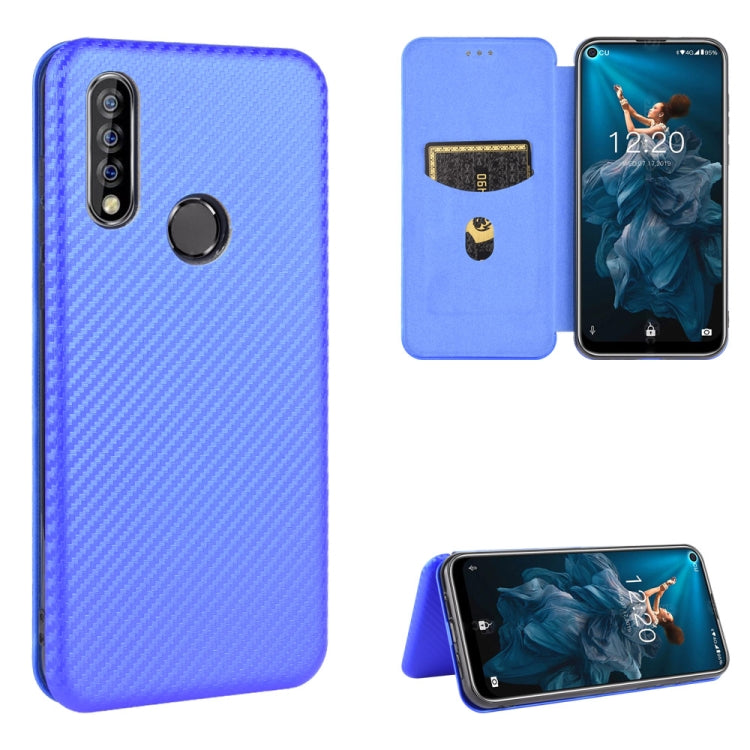 Carbon Fiber Texture Magnetic Horizontal Flip TPU + PC + PU Leather Case with Card Slot, For Blackview A80 Pro, For Oukitel C19, For Blackview BV5500 / BV5500 Pro / BV5500 Plus, For Oukitel C18 Pro, For Oukitel C17 / C17 Pro, For Sharp Aquos R5G       ...