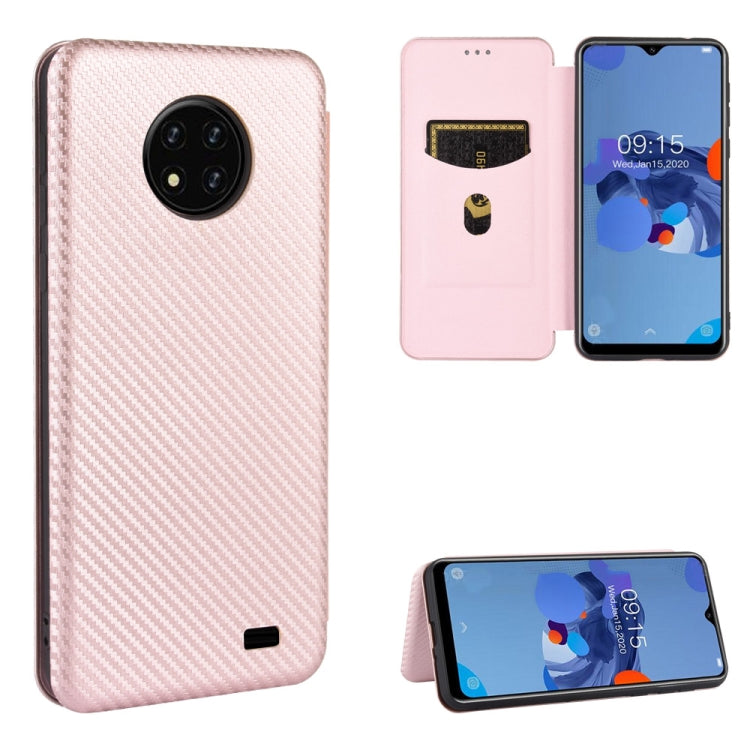 Carbon Fiber Texture Magnetic Horizontal Flip TPU + PC + PU Leather Case with Card Slot, For Blackview A80 Pro, For Oukitel C19, For Blackview BV5500 / BV5500 Pro / BV5500 Plus, For Oukitel C18 Pro, For Oukitel C17 / C17 Pro, For Sharp Aquos R5G       ...