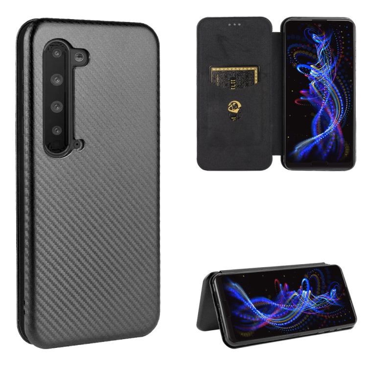 Carbon Fiber Texture Magnetic Horizontal Flip TPU + PC + PU Leather Case with Card Slot, For Blackview A80 Pro, For Oukitel C19, For Blackview BV5500 / BV5500 Pro / BV5500 Plus, For Oukitel C18 Pro, For Oukitel C17 / C17 Pro, For Sharp Aquos R5G       ...