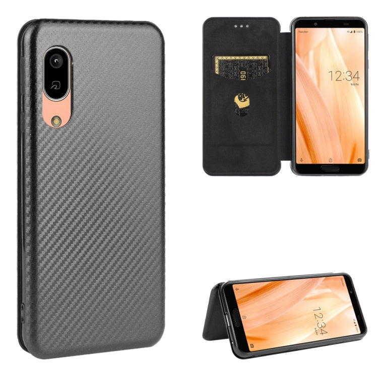 Carbon Fiber Texture Magnetic Horizontal Flip TPU + PC + PU Leather Case with Card Slot, For Blackview A80 Pro, For Oukitel C19, For Blackview BV5500 / BV5500 Pro / BV5500 Plus, For Oukitel C18 Pro, For Oukitel C17 / C17 Pro, For Sharp Aquos R5G       ...