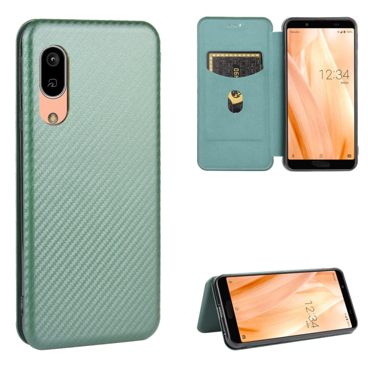 Carbon Fiber Texture Magnetic Horizontal Flip TPU + PC + PU Leather Case with Card Slot, For Blackview A80 Pro, For Oukitel C19, For Blackview BV5500 / BV5500 Pro / BV5500 Plus, For Oukitel C18 Pro, For Oukitel C17 / C17 Pro, For Sharp Aquos R5G       ...