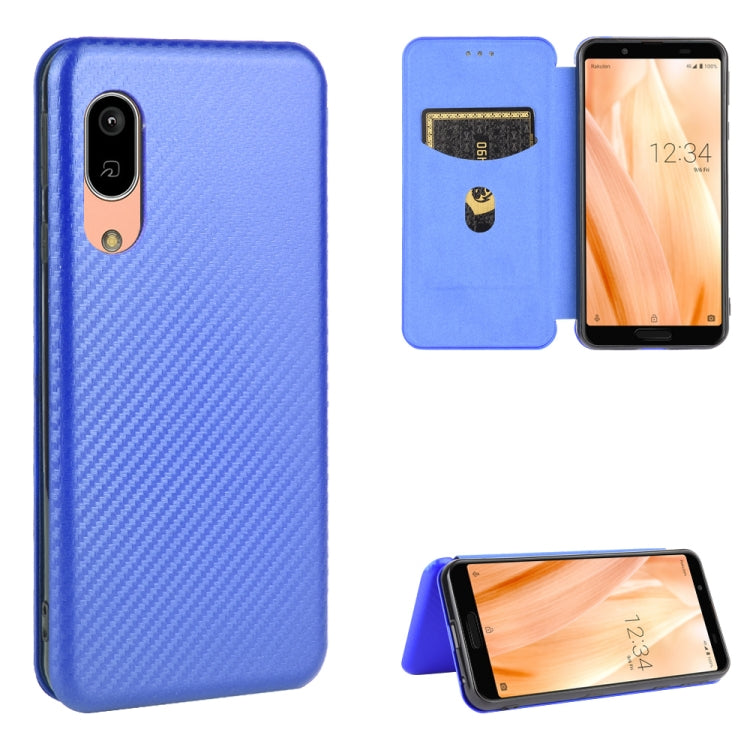 Carbon Fiber Texture Magnetic Horizontal Flip TPU + PC + PU Leather Case with Card Slot, For Blackview A80 Pro, For Oukitel C19, For Blackview BV5500 / BV5500 Pro / BV5500 Plus, For Oukitel C18 Pro, For Oukitel C17 / C17 Pro, For Sharp Aquos R5G       ...