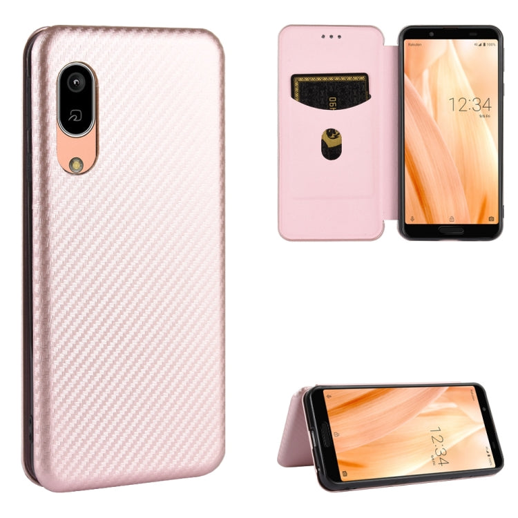 Carbon Fiber Texture Magnetic Horizontal Flip TPU + PC + PU Leather Case with Card Slot, For Blackview A80 Pro, For Oukitel C19, For Blackview BV5500 / BV5500 Pro / BV5500 Plus, For Oukitel C18 Pro, For Oukitel C17 / C17 Pro, For Sharp Aquos R5G       ...