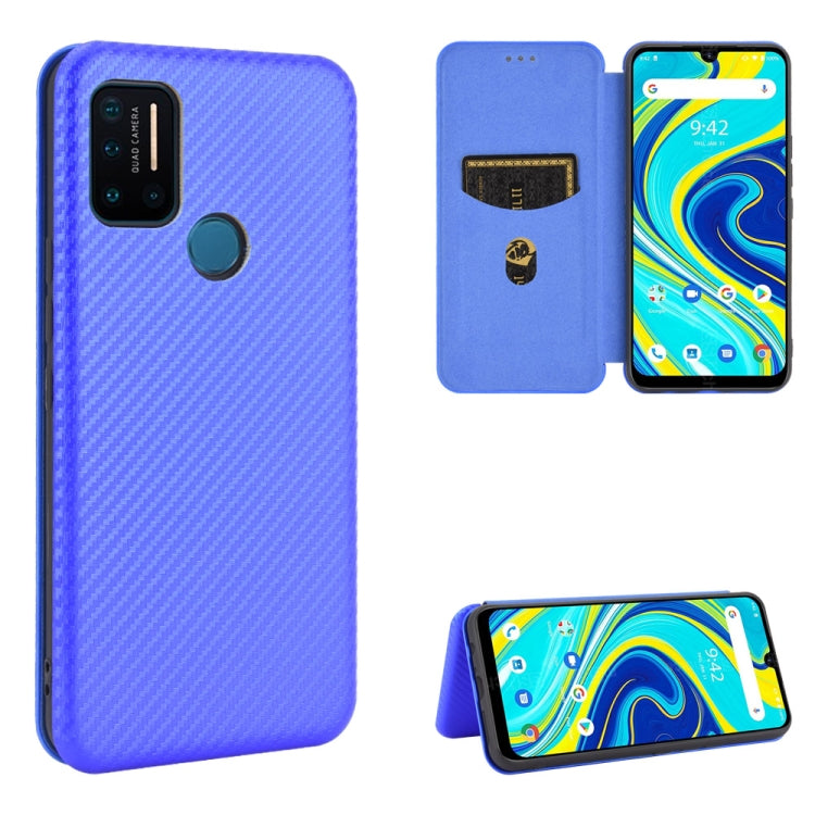 Carbon Fiber Texture Magnetic Horizontal Flip TPU + PC + PU Leather Case with Card Slot, For UMIDIGI A3X, For UMIDIGI A7 Pro, For UMIDIGI F2, For UMIDIGI Power 3, For UMIDIGI S5 Pro