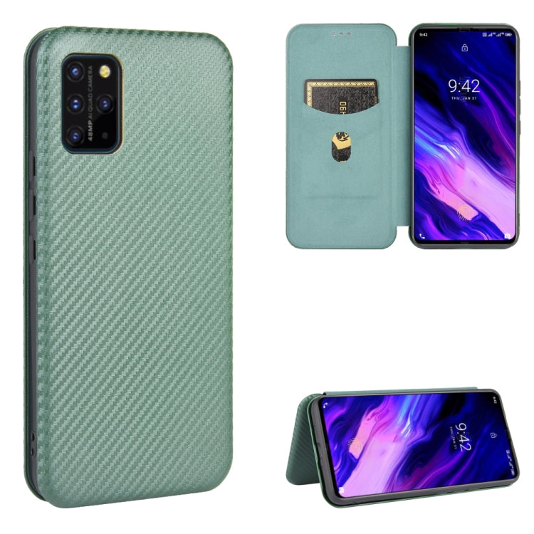 Carbon Fiber Texture Magnetic Horizontal Flip TPU + PC + PU Leather Case with Card Slot, For UMIDIGI A3X, For UMIDIGI A7 Pro, For UMIDIGI F2, For UMIDIGI Power 3, For UMIDIGI S5 Pro