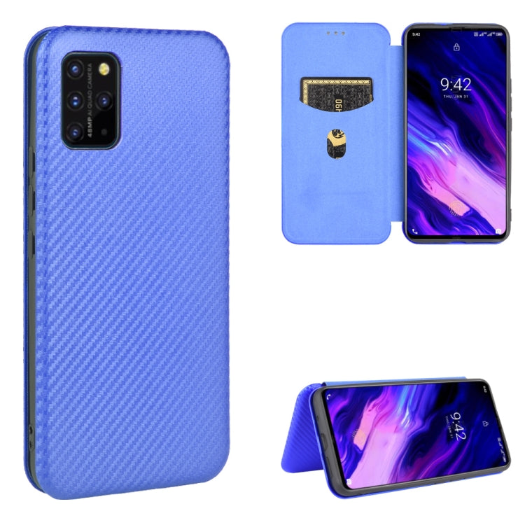 Carbon Fiber Texture Magnetic Horizontal Flip TPU + PC + PU Leather Case with Card Slot, For UMIDIGI A3X, For UMIDIGI A7 Pro, For UMIDIGI F2, For UMIDIGI Power 3, For UMIDIGI S5 Pro