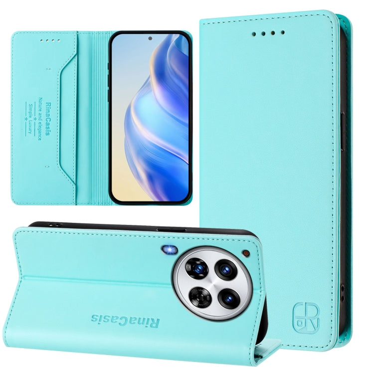 RC01 Dual-Folded Magnetic Suction RFID Leather Phone Case, For Tecno Pop 6C / itel A18, For Tecno Spark 10 Pro Magic, For Tecno Camon 30 Premier 5G, For Tecno Pova 6 Neo, For Tecno Pova 6 4G, For Tecno Pova 6 5G / 6 Pro 5G