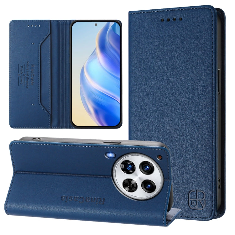 RC01 Dual-Folded Magnetic Suction RFID Leather Phone Case, For Tecno Pop 6C / itel A18, For Tecno Spark 10 Pro Magic, For Tecno Camon 30 Premier 5G, For Tecno Pova 6 Neo, For Tecno Pova 6 4G, For Tecno Pova 6 5G / 6 Pro 5G