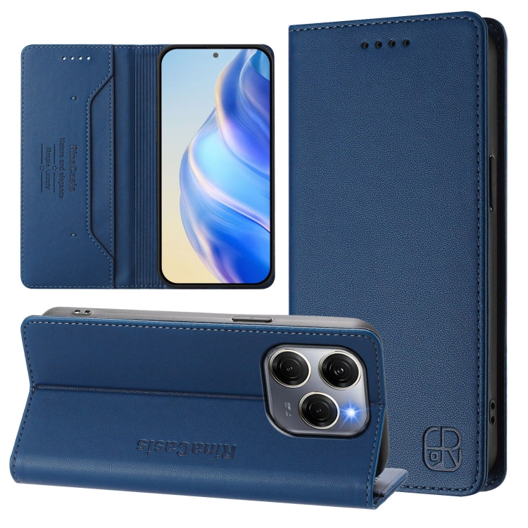 RC01 Dual-Folded Magnetic Suction RFID Leather Phone Case, For Tecno Spark 10C / 10 4G, For Tecno Spark 10 Pro 5G / K17 4G, For Tecno Spark 20 Pro 5G, For Tecno Camon 19 / 19 Pro 5G, For Tecno Pova 4 Pro 4G, For Tecno Pova 4