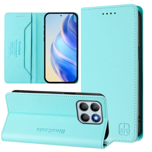 RC01 Dual-Folded Magnetic Suction RFID Leather Phone Case, For Honor X8b Global, For Honor X9b / Magic6 Lite 5G Global, For Honor X6a, For Honor X8 5G / X6 4G / X6s 4G, For Honor 90 Lite / Honor X50i, For Honor 90 Pro