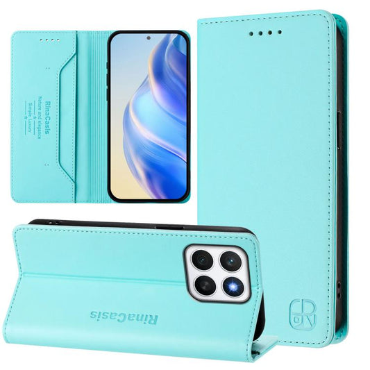 RC01 Dual-Folded Magnetic Suction RFID Leather Phone Case, For Honor X8c 4G, For Honor GT, For Honor X60 / X9c Smart, For Honor 300 Pro / 300 Ultra, For Honor 300, For Honor X9c Global
