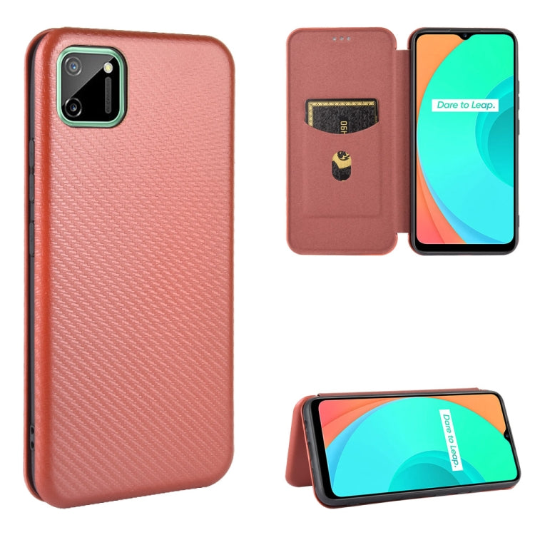 Carbon Fiber Texture Magnetic Horizontal Flip TPU + PC + PU Leather Case with Card Slot, For OPPO Find X2, For OPPO Realme C11, For OPPO Realme C15, For OPPO Reno2 Z / F, For OPPO Reno3 A(Japanese Version), For OPPO Reno4 Pro 5G, For OPPO Reno A       ...