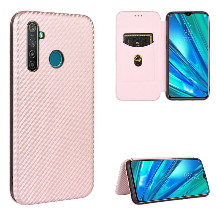 Carbon Fiber Texture Magnetic Horizontal Flip TPU + PC + PU Leather Case with Card Slot, For OPPO Reno3 Pro 5G / Find X2 Neo, For OPPO Reno4 4G, For OPPO Reno4 5G, For OPPO Reno4 Pro 4G, For OPPO Rnoe Ace, For OPPO Realme 5 Pro / Realme Q              ...