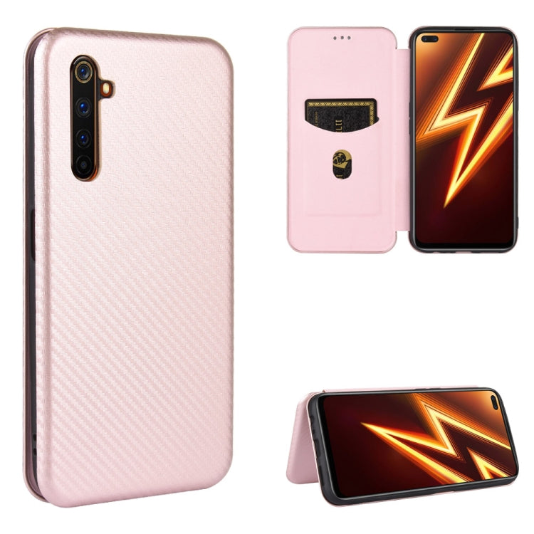 Carbon Fiber Texture Magnetic Horizontal Flip TPU + PC + PU Leather Case with Card Slot, For OPPO Reno3 Pro 5G / Find X2 Neo, For OPPO Reno4 4G, For OPPO Reno4 5G, For OPPO Reno4 Pro 4G, For OPPO Rnoe Ace, For OPPO Realme 5 Pro / Realme Q              ...