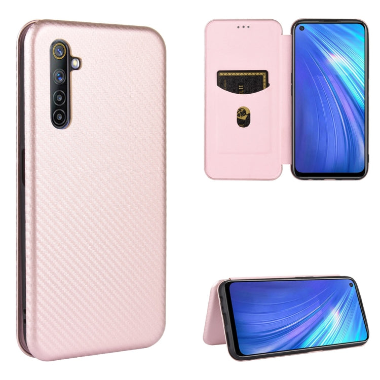 Carbon Fiber Texture Magnetic Horizontal Flip TPU + PC + PU Leather Case with Card Slot, For OPPO Reno3 Pro 5G / Find X2 Neo, For OPPO Reno4 4G, For OPPO Reno4 5G, For OPPO Reno4 Pro 4G, For OPPO Rnoe Ace, For OPPO Realme 5 Pro / Realme Q              ...