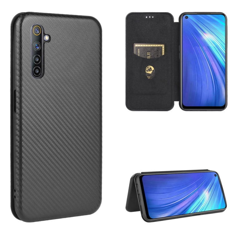 Carbon Fiber Texture Magnetic Horizontal Flip TPU + PC + PU Leather Case with Card Slot, For OPPO Reno3 Pro 5G / Find X2 Neo, For OPPO Reno4 4G, For OPPO Reno4 5G, For OPPO Reno4 Pro 4G, For OPPO Rnoe Ace, For OPPO Realme 5 Pro / Realme Q              ...