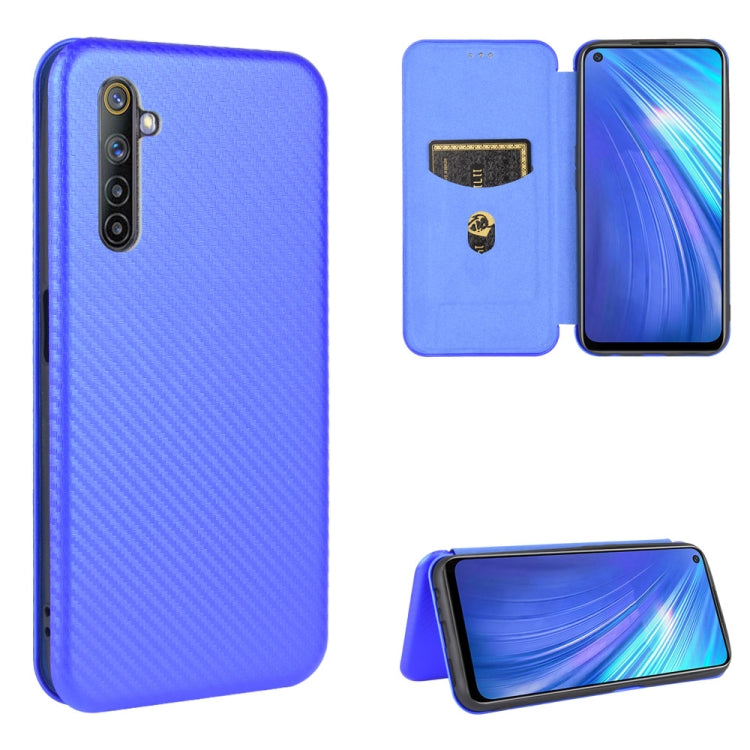 Carbon Fiber Texture Magnetic Horizontal Flip TPU + PC + PU Leather Case with Card Slot, For OPPO Reno3 Pro 5G / Find X2 Neo, For OPPO Reno4 4G, For OPPO Reno4 5G, For OPPO Reno4 Pro 4G, For OPPO Rnoe Ace, For OPPO Realme 5 Pro / Realme Q              ...