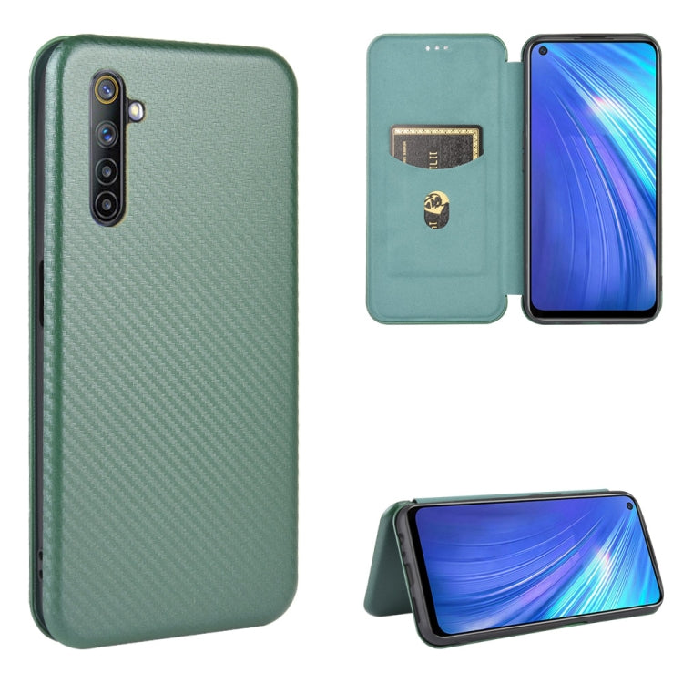 Carbon Fiber Texture Magnetic Horizontal Flip TPU + PC + PU Leather Case with Card Slot, For OPPO Reno3 Pro 5G / Find X2 Neo, For OPPO Reno4 4G, For OPPO Reno4 5G, For OPPO Reno4 Pro 4G, For OPPO Rnoe Ace, For OPPO Realme 5 Pro / Realme Q              ...