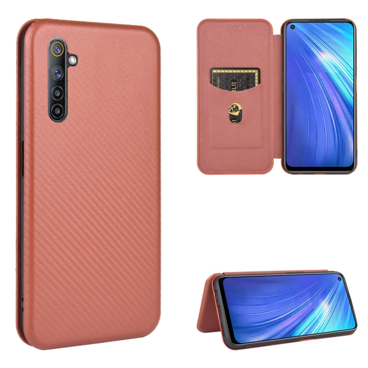 Carbon Fiber Texture Magnetic Horizontal Flip TPU + PC + PU Leather Case with Card Slot, For OPPO Reno3 Pro 5G / Find X2 Neo, For OPPO Reno4 4G, For OPPO Reno4 5G, For OPPO Reno4 Pro 4G, For OPPO Rnoe Ace, For OPPO Realme 5 Pro / Realme Q              ...