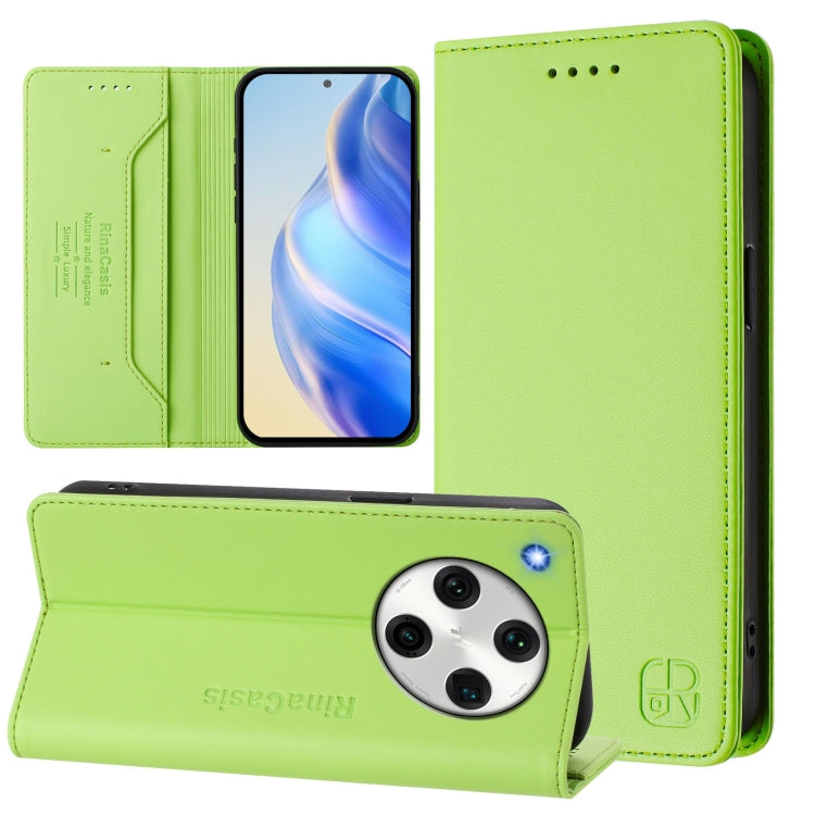 RC01 Dual-Folded Magnetic Suction RFID Leather Phone Case, For OPPO Find X7 Ultra, For OPPO A38 4G / A18 4G Global, For OPPO Reno9 A, For OPPO Reno10 / Reno10 Pro Global, For OPPO A98 5G / F23 5G India, For OPPO Find X8 Pro
