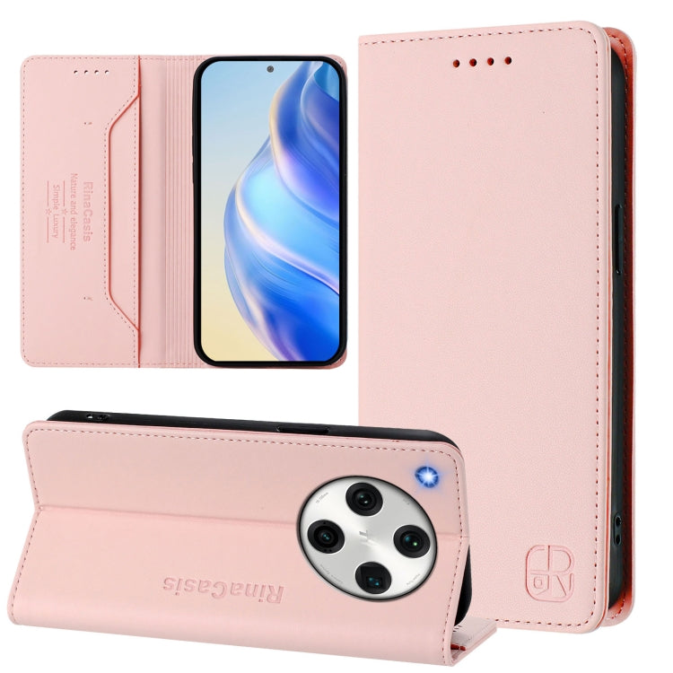 RC01 Dual-Folded Magnetic Suction RFID Leather Phone Case, For OPPO Find X7 Ultra, For OPPO A38 4G / A18 4G Global, For OPPO Reno9 A, For OPPO Reno10 / Reno10 Pro Global, For OPPO A98 5G / F23 5G India, For OPPO Find X8 Pro