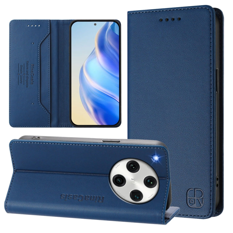 RC01 Dual-Folded Magnetic Suction RFID Leather Phone Case, For OPPO Find X7 Ultra, For OPPO A38 4G / A18 4G Global, For OPPO Reno9 A, For OPPO Reno10 / Reno10 Pro Global, For OPPO A98 5G / F23 5G India, For OPPO Find X8 Pro